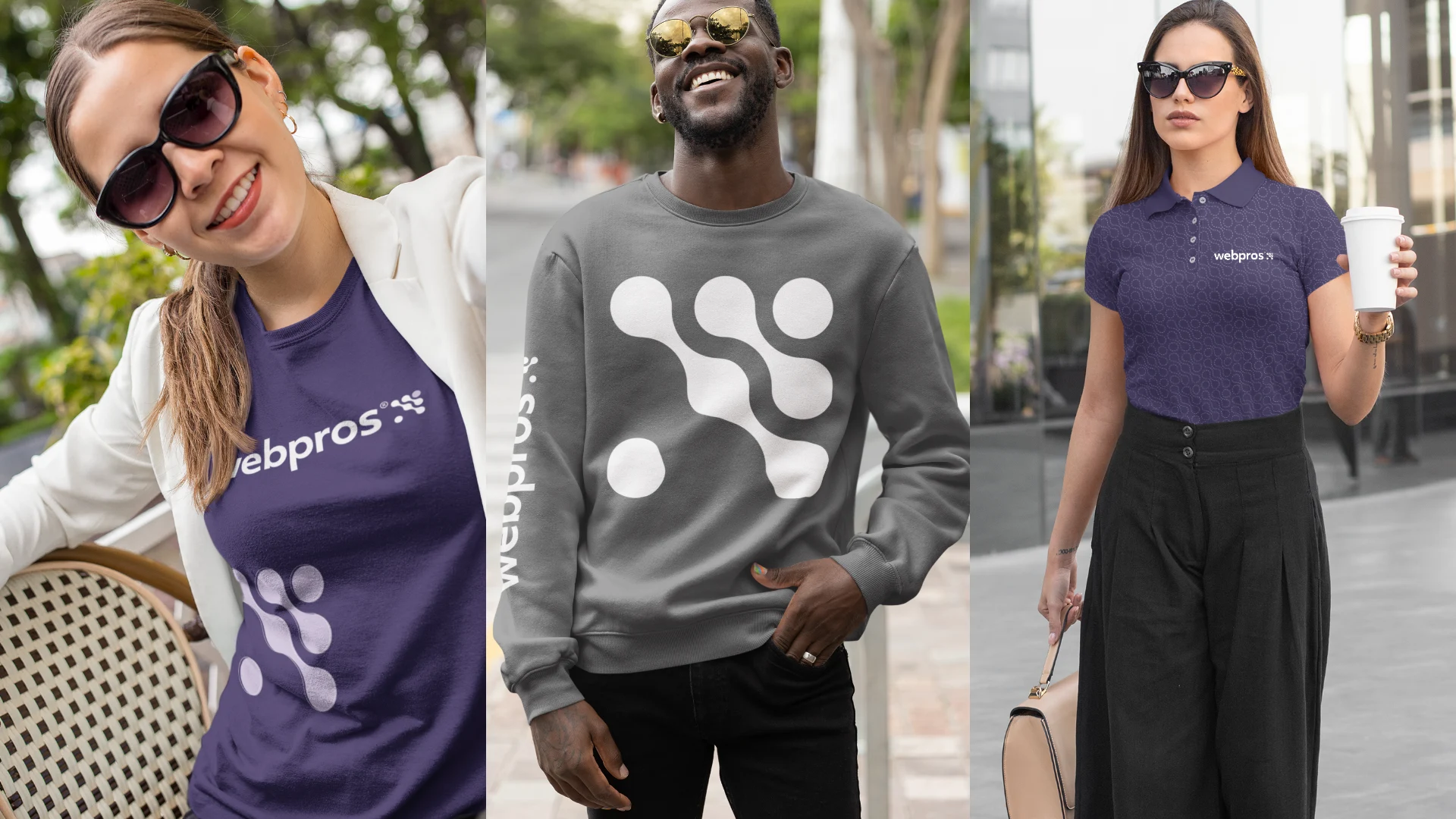 WebPros branded apparel worn across global markets